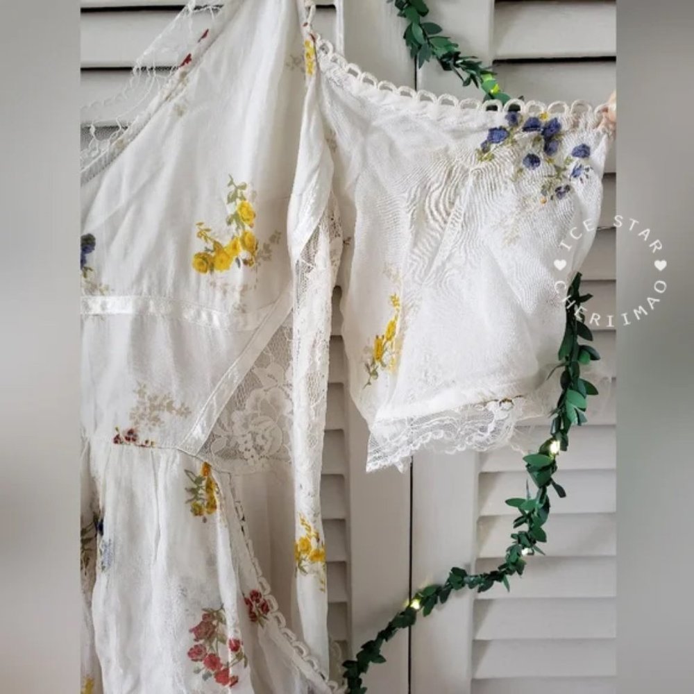 Free People NWT Magnolia Maxi Dress - Picture 5 of 11